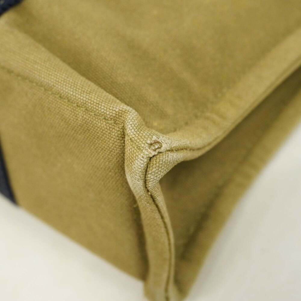 Hermes Fourre-Tout PM Canvas Tote Bag, Khaki, Women's - Picture 6 of 10